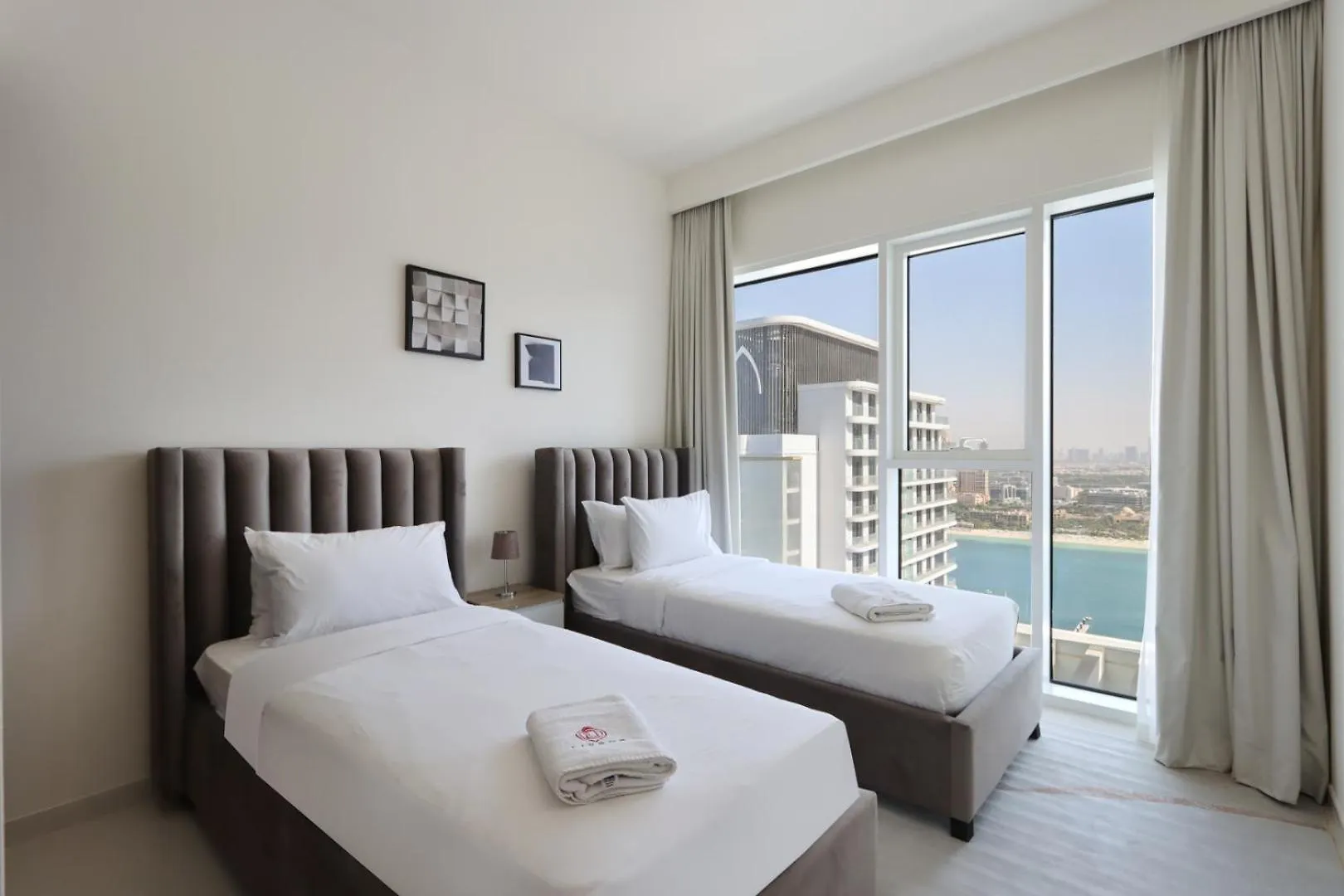Apartman 2B Beachfront With Harbour Views And Beach Access Dubaj